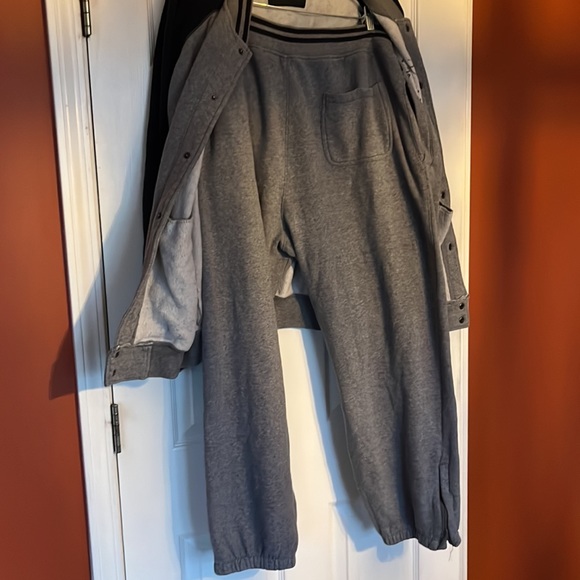 P Diddy Sean John Varsity Button Jacket Sweatsuit set Men’s - Picture 9 of 11